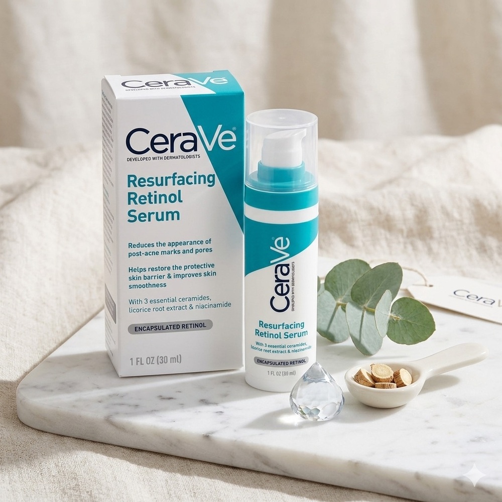 CeraVe Resurfacing Retinol Serum New With Box
